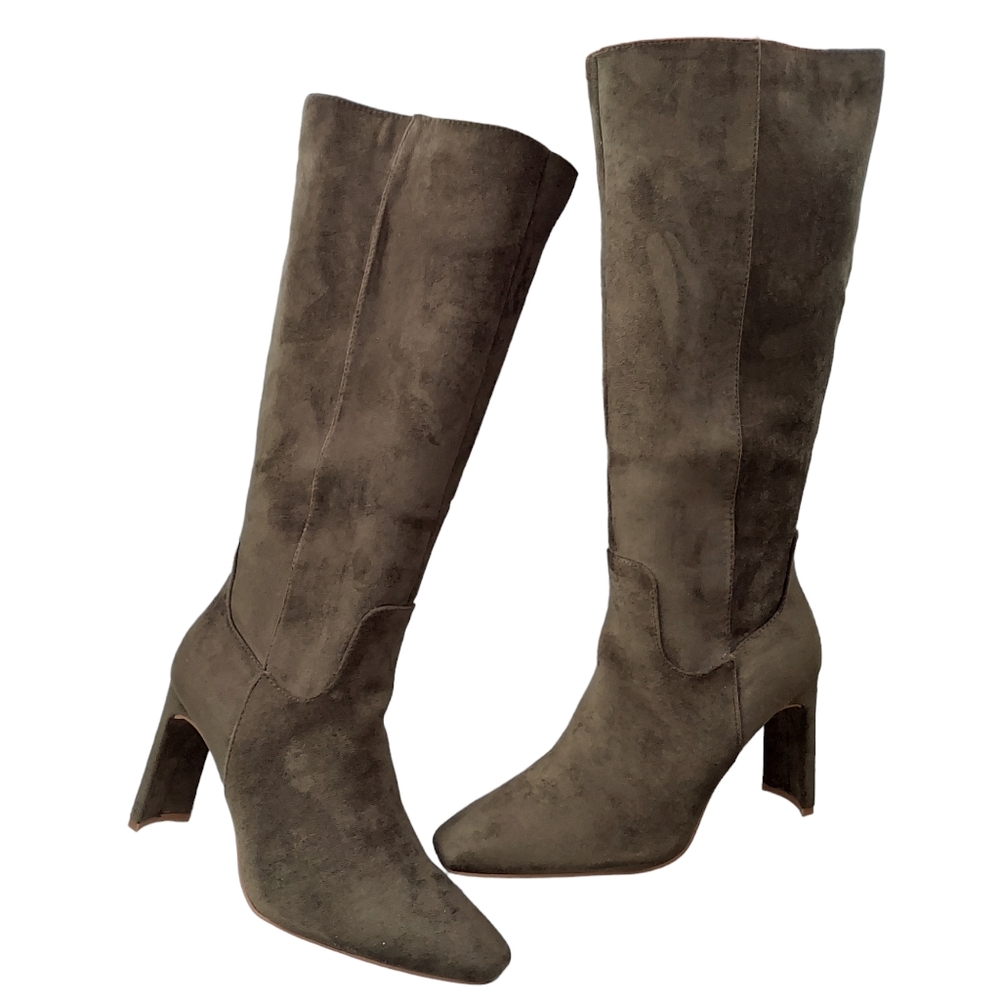 Givana Tall Heeled Boots*NWOB*